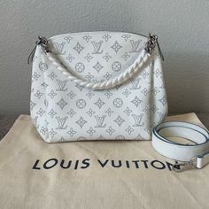 In Excellent Condition Hardly Used White Babylone Louis Vuitton Bag White Lv Bag, Vuitton Bag, Louis Vuitton Bags, Lv Bag, Louis Vuitton Bag, Color White, Bag Lady, Louis Vuitton, Shoulder Bag