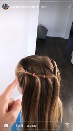 Kid Picture Day Hairstyles, Cute Kids Hairstyles Easy, Quick Girls Hairstyles Kids, Kindergarten Hairstyles Girl, Easy Kid Hairstyles, Penteados Fáceis Infantil, Kids Hairstyles Girls Easy, Hairstyles For Kindergarteners, Preschool Hairstyles