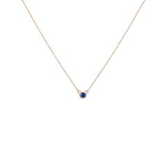 Birthstone Necklace                      – AUrate New York Elegant Blue Gemstone Birthstone Necklace, Elegant Sapphire Birthstone Necklace, Blue Sapphire Pendant Birthstone Necklace, Delicate 14k Gold-filled Birthstone Necklace, Blue Birthstone Necklace For Gift, Fine Jewelry, Pear Shaped Diamond Necklace, Xo Necklace, Diamond Choker Necklace, Bezel Necklace