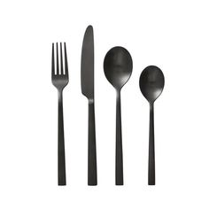 three forks, two spoons and one knife