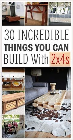 there are many different things you can build with wood