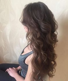 Long Wavy Hair, Hair Inspo Color, Prom Hair