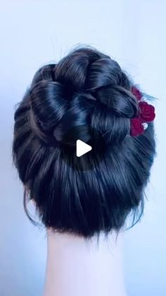 @fx_raw on Instagram: "Easy braids hairstyle 🌟❤️.
.
.
.
.
.
#hairtutorial #hairupdo #easyhairstyle #braids #hairdesign #hairlovers" Easy Braids, Braided Hairstyles Easy, Hair Designs, Hair Updos, Bun Hairstyles, Hair Tutorial, Easy Hairstyles, Braided Hairstyles, Hair Color