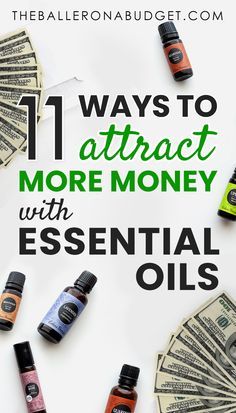 Oils For Prosperity, Essential Oils For Prosperity, Money Essential Oils, Money Spray Recipe, Essential Oils For Manifesting, Essential Oils For Abundance