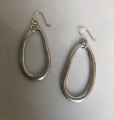 Statement Earrings Silver, Hoop Earrings Big, Oval Hoop Earrings, Bohemian Jewellery, Earrings Big, Christy Turlington, Earrings Bohemian