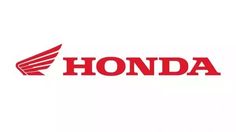 the honda logo on a white background