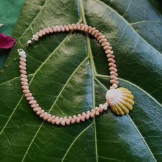 This anklet is made with Kahelelani shells and a sunrise shell, hand picked from the beaches of the garden island of Kauai, Hawaii. The Kahelelani shells are one of the most rare and sought after shells in the world. They are the ONLY shell that is classified as a GEM and were at one time worth more per ounce than gold!  Length: 9.25' inches  The 14kt gold filled lobster claw clasp is very strong and will not come undone while being worn.   The anklet is strung on 50lb' test braided nylon line s Shell Bracelets For Beach Season, Shell Strand Anklets As Gift, Shell Beaded Bracelets For Beach Season, Handmade Shell Strand Anklets, Niihau Shells, Garden Island, Sunrise Shell, Wedding Anklets, Hawaii Jewelry