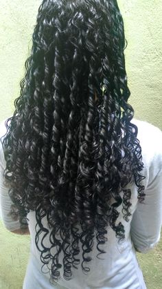 Korean Magic Perm, Curly Hair Affirmations, Long Healthy Curly Hair, 3b Curly Hair, 3a Hair, 3b Hair, Highlights Curly Hair