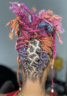 Color Locs, Mermaid Locs, Women Locs, Loc Goals, Colored Locs, Dreads Styles For Women, Color Me Badd, Short Dreads, Dread Locks