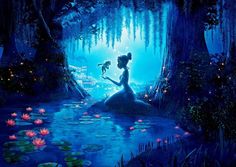 the princess and the frog from disney's live - action movie, is shown in this