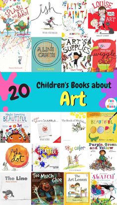 children's books about art with the title 20 children's books about art