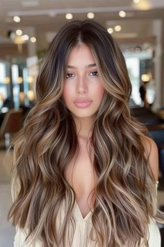 40 Multidimensional Honey Blonde Highlights Hairstyles for Ultimate Hair Goals Carmel Brown With Honey Highlights, Honey Gold Highlights, Golden Brunette Hair Balayage, Honey Blonde Highlights On Dark Hair, Brown Hair Honey Highlights, Honey Highlights On Dark Hair, Blonde Highlights Hairstyles, Highlights Hairstyles, Rich Brown Hair