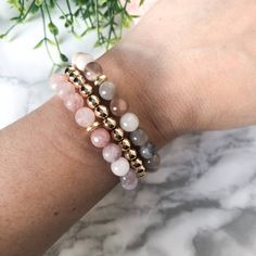 Which Hand To Wear Crystal Bracelet, Bracelet Placement, Arm Wear, Cleansing Crystals, Tourmalinated Quartz, Gems Bracelet, Rose Quartz Bracelet, The Good Witch