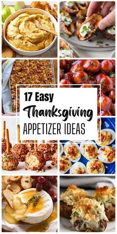 Quick Thanksgiving Appetizers! 🦃✨ Impress your family with 17 easy recipes ready in just 30 minutes! Prep ahead for a stress-free holiday. Discover your favorites! 🍽️🎉 #ThanksgivingAppetizers #FestiveRecipes Easy Thanksgiving Appetizers, Small Thanksgiving, Best Thanksgiving Appetizers, Thanksgiving Spread, Thanksgiving Lunch, Recipes For Entertaining, Thanksgiving Appetizers Easy, Thanksgiving Foods, Thanksgiving Snacks