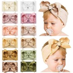 PRICES MAY VARY. 【BOW SET with 12 COLORS】Explore the trend-setting world with our baby bow headband set, available in 12 charming colors including white, pink, caramel, black, cream and matcha color. Enhance your little one's style every day with these cute baby headbands. 【ONE SIZE FITS ALL】Baby bows and headbands can provide 100% extensibility to grow from newborn & infant to toddler and even big girls. Elastic and soft enough, the bows for girls won't slip off and leave any red skin marks on Crafts With Old Jeans, Matcha Color, Headband Bows, Skin Marks, Newborn Bows, Baby Bow Headband, Headband Set, Toddler Headbands