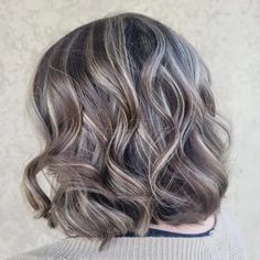 Ash Gray Hair Color, Gray Transition, Grey Transition, Natural White Hair, Ash Grey Hair, Blue Grey Hair, Gray Blending, Black And Grey Hair, Dark Grey Hair