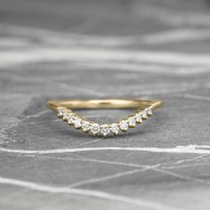 Diamond Contour Wedding Band Engagement Ring Pictures, Contour Wedding Band, Half Eternity Wedding Band, Unique Diamond Rings, Moissanite Diamond Rings, Cvd Diamond, Engagement Band, Art Deco Engagement, Rose Gold Band