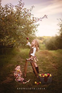 Amazing apple picking photo by @marhoferm, a michigan photographer. Oufits by Persnickety. ShoneFoto.com Fall, apples, apple orchard, persnickety, family photos, 9 month photos, 3.5 years old Apple Farm Photoshoot Family, Fall Picture Ideas For Kids, Family Pictures Apple Orchard, Apple Tree Photoshoot, Outdoor Photoshoot Setup Ideas, Fruit Picking Photoshoot, Apple Picking Photoshoot Family Photos, Family Photo Apple Orchard, Orchard Family Photos