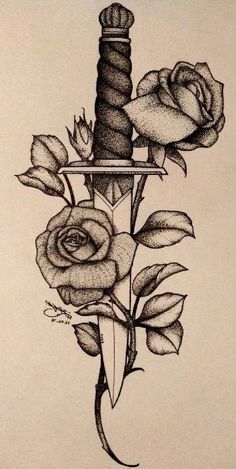 #BEAUTY, #RELATIONSHIPS #Fashion #Animals #Outfits #Winter Outfits #Animals A Drawing, Roses, Tattoos, Art