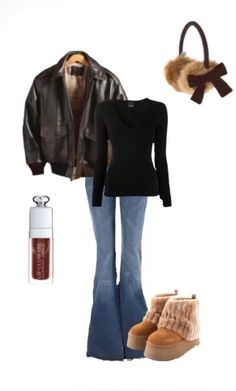 Cute Winter Y2k Outfits, Cold Fancy Outfit, Lorelai Winter Outfits, Early 2000s Fall Outfits, Winter Outfits 2000s Style, Fall Outfits 90s Inspired, Fall 2000s Outfits, Fall Outfits University, Winter Outfits Collage