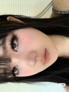 Cat Makeup Korean, Sultry Douyin Makeup, Uzzlang Makeup Dark, Amusement Park Makeup, Sweet And Spicy Breeze Makeup, Asian Makeup Aesthetic, Cool Tone Makeup Korean, Ulzzang Eyes, 15 Makeup Looks