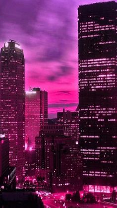 City skyscrapers in retro aesthetic - neon sign inspo for house of neon (houseofneon.com) Wallpaper Tumblr Aesthetic, Hot Pink Wallpaper, Pink Glitter Wallpaper, Tumblr Aesthetic, Wallpaper Tumblr, Pink Photo, Neon Wallpaper