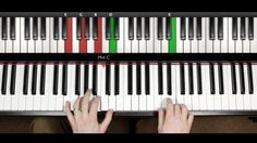 two hands are playing piano for all with the words, piano for all above them