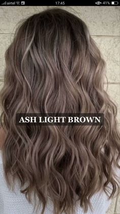 Fall Hair For Blue Eyes, Ash Light Brown, Mushroom Hair, Blonde Hair Transformations, Ash Hair Color, Brown Hair Inspo, Brunette Hair With Highlights, Brown Hair Balayage, Hair Color Ideas For Brunettes