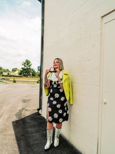 Channel your inner 90s goddess with our I'm Just a Girl Floral Slip Dress! This silky slip dress features a playful daisy pattern and lime green lace for a girly and fun look. Perfect for adding a cool and nostalgic touch to any outfit. Because, let's be real, who doesn't want to feel like a cool girl from the 90s?! -Silky, slip dress style -The cutest all over daisy pattern! -Subtle, lime green lace on the bust -- all the girly vibes! -Adjustable spaghetti straps for the perfect fit -Style by i Girly Vibes, I'm Just A Girl, Kimono Coat, Floral Slip Dress, Daisy Pattern, Be Real, Green Lace, Just A Girl, The 90s