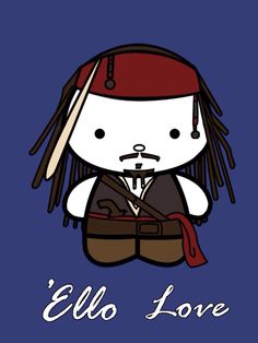 a cartoon character with dreadlocks on his head and the words'ello love '