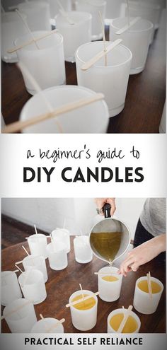 a beginner's guide to diy candles - practical self reliance for candle making