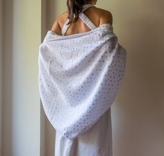 One Size White Wrap, White One Size Wrap, White One-size Wrap, Cardigan Summer, Kimono Shrug, Cozy Shawl, Wedding Shrug, Global Textiles, Bolero Cardigan