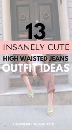 Looking for the perfect high waisted jeans outfit? Discover what to wear with high waisted jeans and get inspired with stylish high waisted jeans outfits ideas. From casual to chic, find the best looks to wear with high waisted jeans that will flatter your figure. Plus, check out the must-have shoes for high waisted jeans to complete any look. Whether you're rocking high waisted mom jeans or trendy wide leg high waisted jeans, this board has all the style inspiration you need and more!