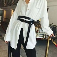 Brand New European Style Tie-In Black Leather Waist Belt. Beautiful With Every Outfit! Chic And Gorgeous! Pijamas Women, Leisure Dress, Woman Personality, Belt Style, Fashion Belts, Black Leather Belt, Womens Fashion For Work, Fashion Mode, Looks Style