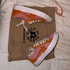 Golf Le Fleur Converse By Tyler The Creator, Women’s Size 6, Comes With Dust Bag, These Are A Rare Find. Can Be Easily Cleaned Golf Le Fleur Flower Pattern Wallpaper, Converse Golf Le Fleur Women For Sale, Golf Le Fleur Shirt, Golf Le Fleur X Converse, Golf Le Fleur Flower, Golf Le Fleur Shoes, Golf Le Fleur Converse, Tyler The Creator, Ladies Golf