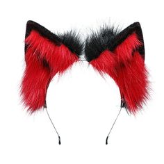 PRICES MAY VARY. Quality Material - The furry cat ears headband is made of faux fur, soft and comfortable to wear. Handmade, high quality. Size - The animal ears headband is about 10x10x14cm / 3.93x 3.93x5.5 inches. One size fit for adult men and women. Special Design - Ears are fixed on the headband by soft rubber, which can be detached, and ears position is adjustable. Easily complete animal dress up and create a cute appearance. Occasions - Halloween, masquerade, carnival, cosplay, fancy dres Anime Fancy Dress, Anime Themed Party, Cosplay Headpiece, Animal Ears Headband, Easter Carnival, Wolf Cat, Wolf Cute, Animal Dress, Animal Dress Up