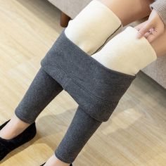 Brand Name: CHRLEISURELength: Ankle-LengthOrigin: CN(Origin)Hip-Style: RegularWaist Type: HIGHSeam: SeamlessSpandex: Spandex(10%-20%)Item Type: leggingsThickness: Thick Winter)Fabric Type: BroadclothGender: WOMENStyle: CasualMaterial: PolyesterMaterial: Blended FabricPattern Type: SolidAge: Ages 18-35 Years Old Flannel Streetwear, Thermo Leggings, Thick Leggings, Thermal Pants, Warm Pants, Thermal Leggings, Warm Leggings, Hip Style, Fleece Leggings