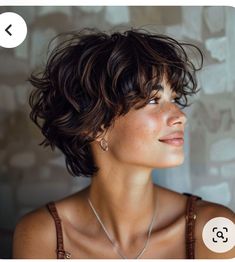 Modern Short Curly Hairstyles, Cool Short Curly Hairstyles, Short Curly Haircuts Fine Hair, Short Wavy Hair Haircuts, Short Hair Volume Cut, Short Haircuts For Fine Curly Hair, Short Shaggy Curly Hair, Short Hair Styles Wavy Hair, Short Naturally Wavy Hair