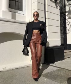 Pants Street Style, Mode Dope, Looks Chic, 가을 패션, Looks Style, Fall Winter Outfits