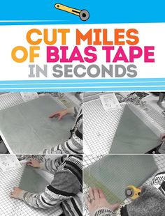 A mind blowingly easy way to cut tons of bias tape in seconds - literally seconds. I can't believe how easy this is. Sewing Bias Tape, Beginner Sewing Projects Easy, Quilt Binding, Leftover Fabric, Quilting Techniques, Quilting Tips, Sewing Projects For Beginners, Bias Tape, Sewing Skills