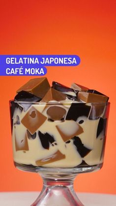 Gelatina japonesa de café moka, ¡cubitos deliciosos y divertidos! | El postre más popular de japón, gelatina de café moka con salsa de tres leches. | By Delicioso Tres Leches Jello Desserts, Mexican Sweet Breads, Jelly Desserts, Gelatin Recipes, Jello Desserts, Jello Recipes, Soft Food