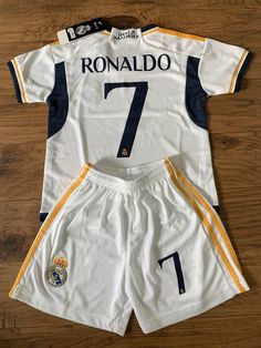 Unbranded & Handmade with the highest quality material. All Items ship from the US within 24 hours. Allow 2-3 days for delivery excluding weekends!   Set of 2 - Soccer Jersey Kids Toddler Youth Futbol #10 - 2 Piece Sports Uniform Set Shirt & Matching Team Shorts - Fast Shipping All our Soccer Uniforms are unbranded and affordable for all, hope you enjoy, they are made with the best quality you will be IMPRESSED!  Thanks! Sports Uniform, Soccer Uniforms, Youth Soccer, Sports Uniforms, Matching Shorts, Kids Sports, Soccer Jersey, Favorite Things Gift, Ronaldo