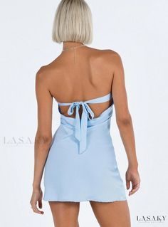 Lasaky - Mini Meets Magnificence Blue Mini Dresses, Light Blue Mini Dress, Green Goddess Dressing, Vegas Dresses, Mini Dress Blue, Hoco Dress, Clubbing Outfits, Blue Charm, New Years Eve Dresses