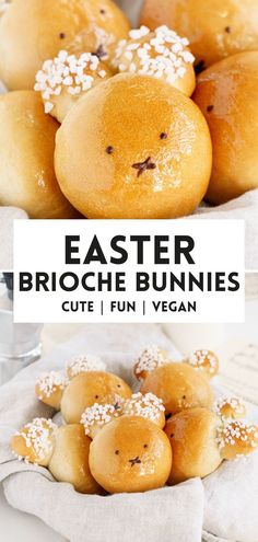 vegan Easter treats Vegan Easter Dessert, Vegan Easter Treats, Vegan Easter Dinner, Vegan Brioche, Bunny Recipes, Healthy Easter Treats, Vegan Easter Recipes, Bunny Bread, Easter Brunch Table