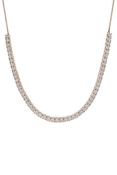 DANA REBECCA DESIGNS JEWELRYFINE JEWELNECKLACE O ROSEGOLD Rose Gold Ava Bea Diamond Tennis Necklace Dana Rebecca Designs, Diamond Tennis Necklace, Tennis Necklace, Station Necklace, Rose Gold Necklace, Tennis, Diamonds, Yellow Gold, Rose Gold