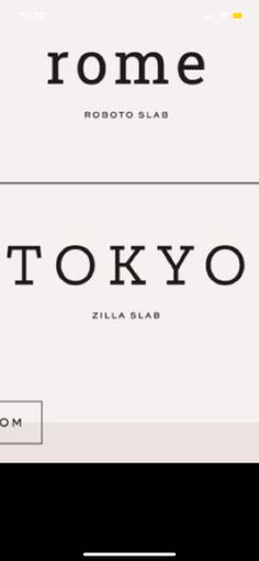 some type of font that is in different colors and sizes, with the word tokyo on it