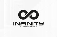 an infinite logo for a creative company