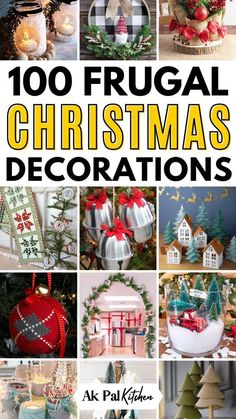 Diy Christmas Gifts Decor, Diy Crafts For Christmas Decoration, Diy Christmas Decor With Ornaments, Christmas Wall Basket Ideas, Xmas Crafts For Gifts, Make Christmas Tree Decorations, Clever Christmas Decorations, Diy Christmas Decorations Farmhouse, Home Made Xmas Decorations