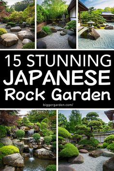 15 Essential Elements for Your Japanese Rock Garden Transformation: Bring tranquility to your Asian Garden Backyard with Japanese Zen Garden Backyard elements and Zen Garden Front Yard ideas, perfect for Zen Sand Garden Backyard settings. Japanese Garden Plans Design, Asian Garden Backyard, Small Zen Garden Ideas Outdoor, Japanese Garden Design Modern, Japanese Rock Garden Design, Japanese Backyard Ideas, Japanese Garden Path, Japanese Garden Design Layout