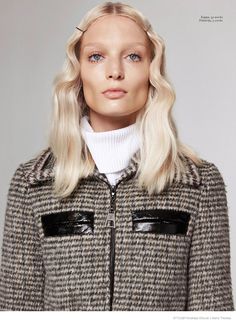 melissa-tammerijn-louis-vuitton-fall-looks03 Blonde Haircuts, Glow Skin, Pinterest Hair, Beauty Shoot, Glowy Skin, Beauty Editorial, Fall Looks